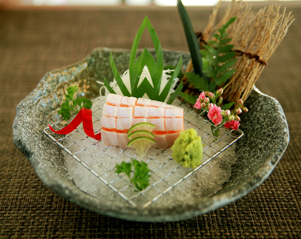 Sashimi Bụng Cá Hồi